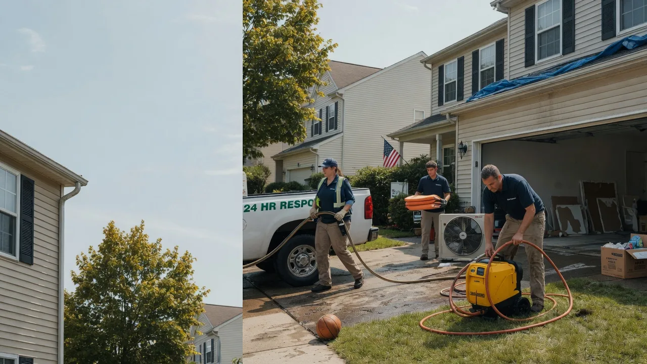 Emergency Water Damage Restoration in Middlebury Center, PA near me